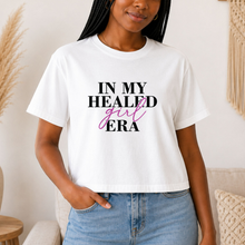 Load image into Gallery viewer, "In My Healed Girl Era" | Women’s crop top
